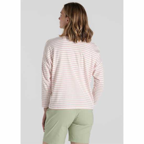 Craghoppers Women's Kielder Long Sleeve T-Shirt SunSHazeStr 