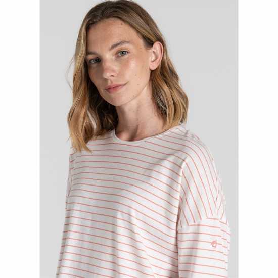 Craghoppers Women's Kielder Long Sleeve T-Shirt SunSHazeStr 