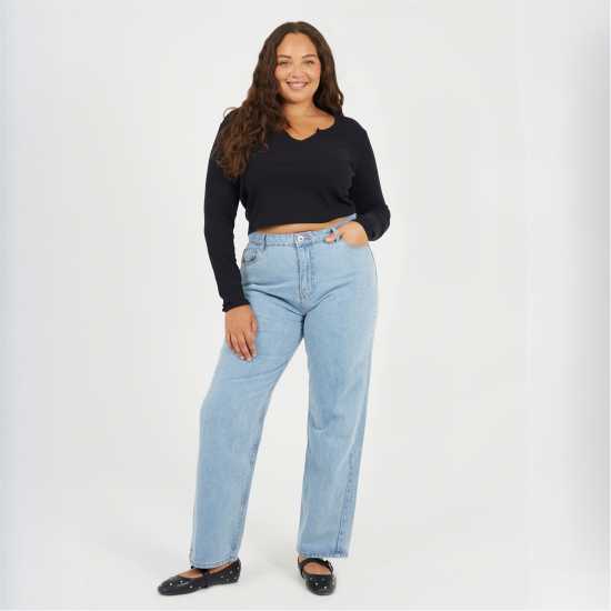 Brave Soul Ps Ls Top Ld99 Black 