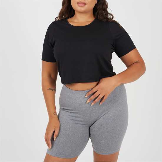 Brave Soul Ps Crop Tee Ld99 Black Brave Soul Ps Crop Tee Ld99 Black