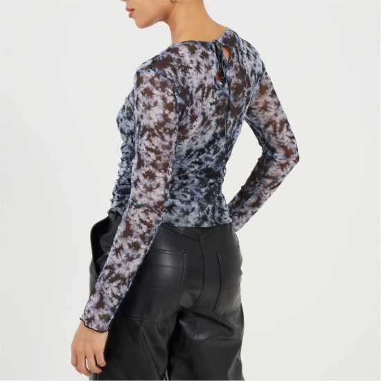 Brave Soul Ls Mesh Top Ld99  