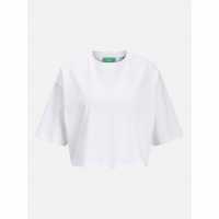 Jjxx Loose Cropped T-Shirt Ladies Bright White Дамски тениски и фланелки