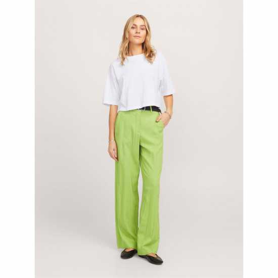 JJXX Loose Cropped T-Shirt Ladies Bright White Jjxx Loose Cropped T-Shirt Ladies Bright White Дамски тениски и фланелки