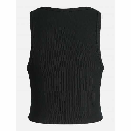 Jjxx Sleeveless Ribbed Top Ladies Black Jjxx Sleeveless Ribbed Top Ladies Black
