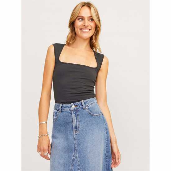 Дамски Потник Jjxx Gigi Sleeveless Top Ladies Phantom Дамски Потник Jjxx Gigi Sleeveless Top Ladies Phantom