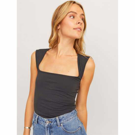 Дамски Потник Jjxx Gigi Sleeveless Top Ladies Phantom Дамски Потник Jjxx Gigi Sleeveless Top Ladies Phantom