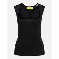Jjxx Sleeveless Square Neck Top Ladies Black Jjxx Sleeveless Square Neck Top Ladies Black
