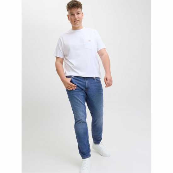 Мъжки Слим Дънки Slim Jeans Mens Plus Size Мъжки Слим Дънки Slim Jeans Mens Plus Size
