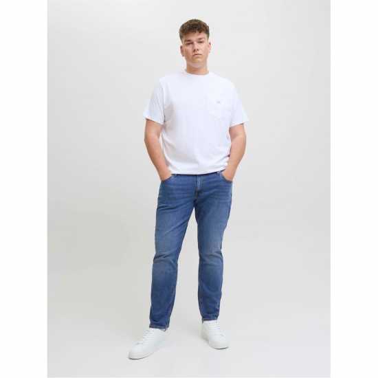 Мъжки Слим Дънки Slim Jeans Mens Plus Size Мъжки Слим Дънки Slim Jeans Mens Plus Size