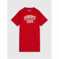 Tommy Hilfiger Рокля-Риза Varsity T-Shirt Dress