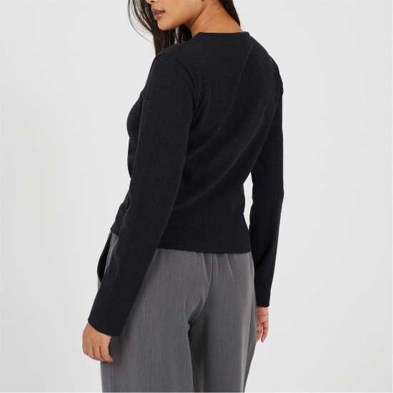 Brave Soul Bs Womens Long Sleeve Ribbed Top With Button Down Front Brave Soul Bs Womens Long Sleeve Ribbed Top With Button Down Front