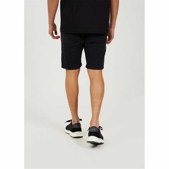 Brave Soul Short With Biker Patch Detail  Мъжки къси панталони