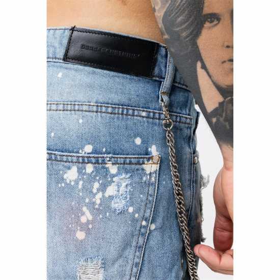 Дънкови Къси Панталони Good For Nothing Denim Shorts  Мъжки къси панталони