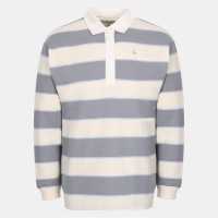 Jack Wills Rugby Shirt Ld54 Морско синьо/Бяло 