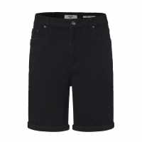 Firetrap Дънкови Къси Панталони Men's Cotton 5 Pocket Denim Shorts Black 