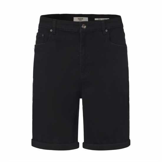 Firetrap Дънкови Къси Панталони Men's Cotton 5 Pocket Denim Shorts Black Firetrap Дънкови Къси Панталони Men's Cotton 5 Pocket Denim Shorts Black