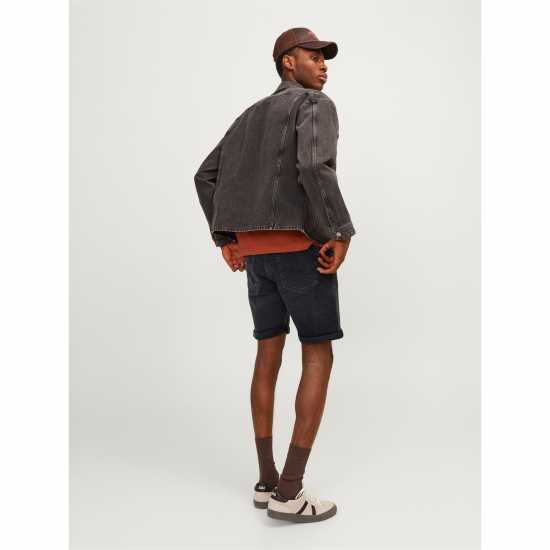 Дънкови Къси Панталони Jack And Jones Denim Shorts Mens Черно деним Мъжки къси панталони