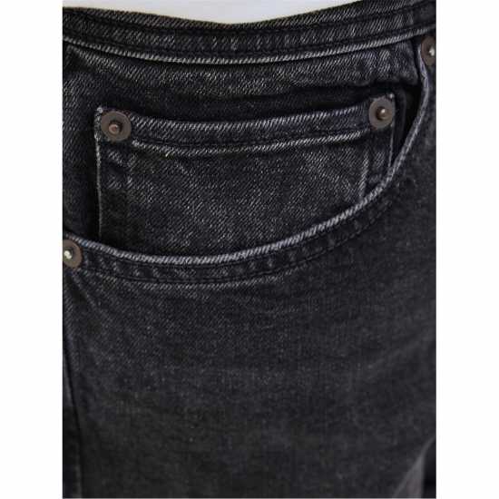Дънкови Къси Панталони Jack And Jones Rick Denim Shorts Черен Деним 363 