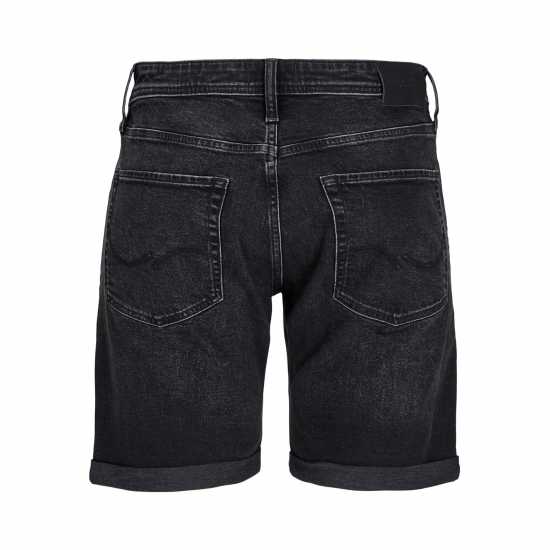 Дънкови Къси Панталони Jack And Jones Rick Denim Shorts Черен Деним 363 