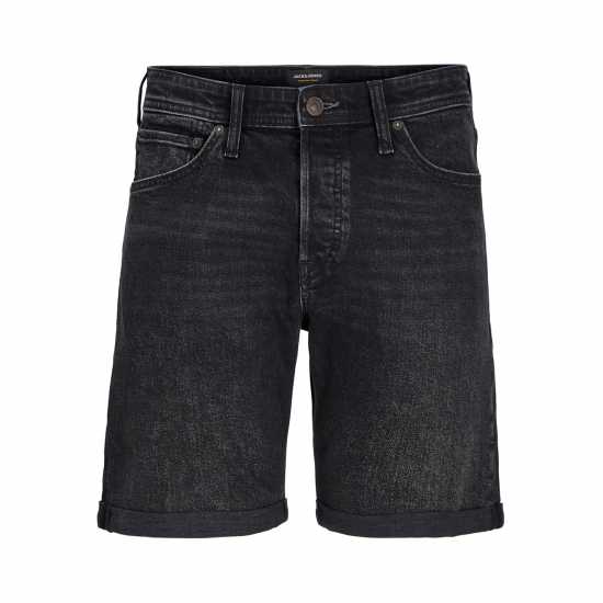 Дънкови Къси Панталони Jack And Jones Rick Denim Shorts Черен Деним 363 