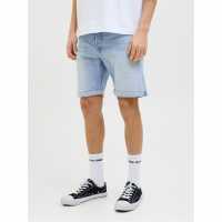 Дънкови Къси Панталони Jack And Jones Rick Denim Shorts Син деним 361 Дънкови Къси Панталони Jack And Jones Rick Denim Shorts Син деним 361