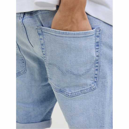 Дънкови Къси Панталони Jack And Jones Rick Denim Shorts Син деним 361 Дънкови Къси Панталони Jack And Jones Rick Denim Shorts Син деним 361