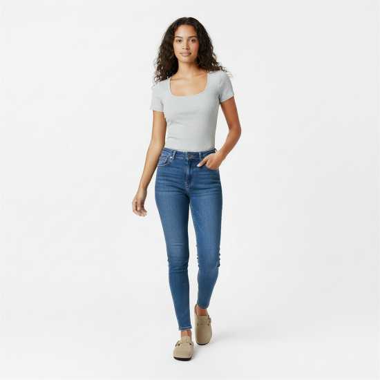 Jack Wills Women's Long-Sleeve T-Shirt Сив марл 