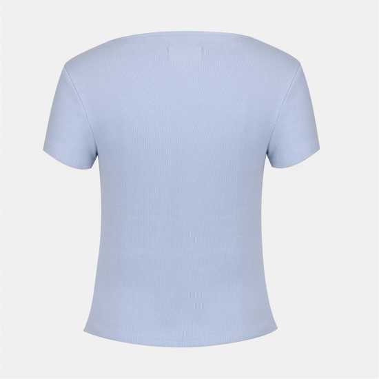 Squneck Ss Tee Ld54 Brunerra Blue Дамски тениски и фланелки