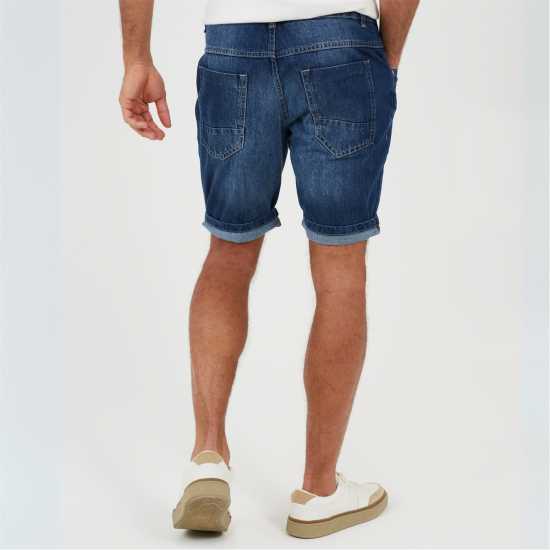 Brave Soul Дънкови Къси Панталони Denim Shorts Light Blue Wash Мъжки къси панталони