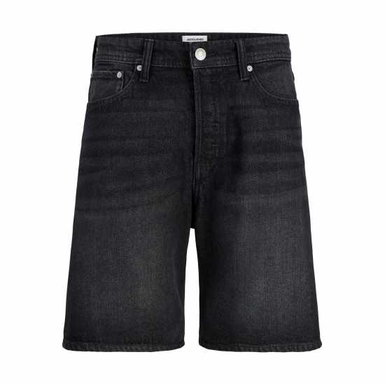 Дънкови Къси Панталони Jack And Jones Men's Denim Shorts Black Denim 