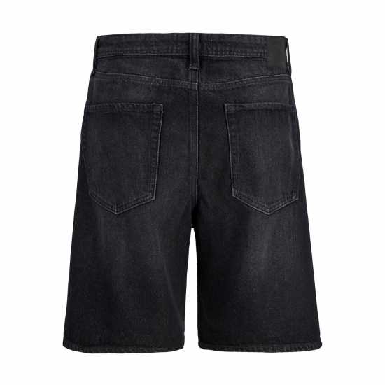 Дънкови Къси Панталони Jack And Jones Men's Denim Shorts Black Denim 