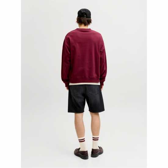 Дънкови Къси Панталони Jack And Jones Men's Denim Shorts Black Denim 