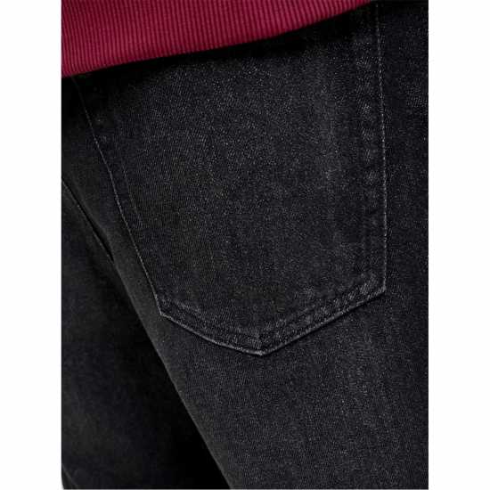 Дънкови Къси Панталони Jack And Jones Men's Denim Shorts Black Denim 