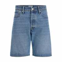 Дънкови Къси Панталони Jack And Jones Men's Denim Shorts Blue Denim 
