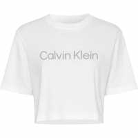 Тениска Calvin Klein Performance T Shirt Bright White Дамски тениски и фланелки