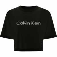 Тениска Calvin Klein Performance T Shirt CK Black Дамски тениски и фланелки