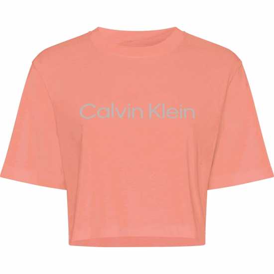 Тениска Calvin Klein Performance T Shirt Blooming Dah Дамски тениски и фланелки