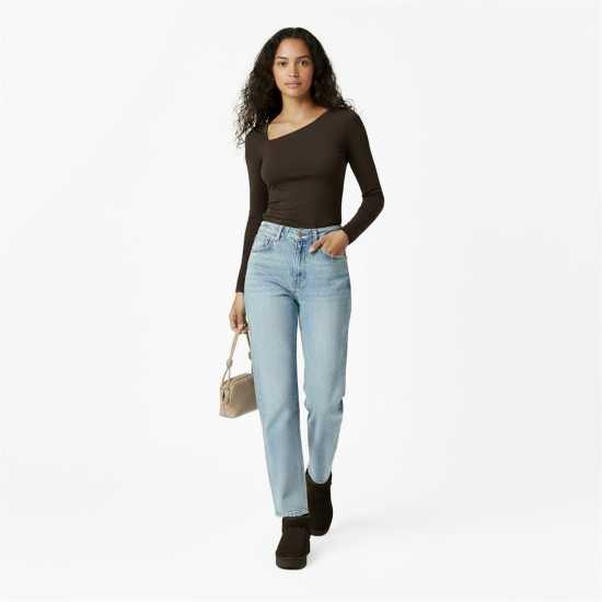 Jack Wills Women's Jw Slash Long-Sleeve T-Shirt Jack Wills Women's Jw Slash Long-Sleeve T-Shirt