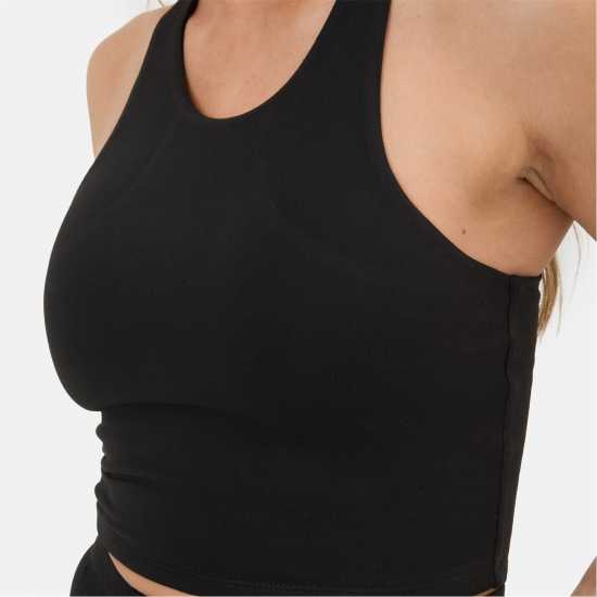 Дамски тениски и фланелки Racer Cropped Vest Racer Cropped Vest Дамски тениски и фланелки