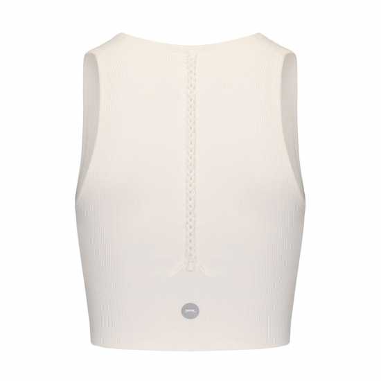 Slazenger 2Pk Croptank Womens Шоколад/Захар Дамски тениски и фланелки