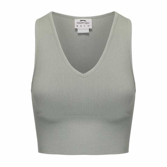 Дамски тениски и фланелки Slazenger 2Pk Croptank Womens Зелено/Захар Slazenger 2Pk Croptank Womens Зелено/Захар Дамски тениски и фланелки