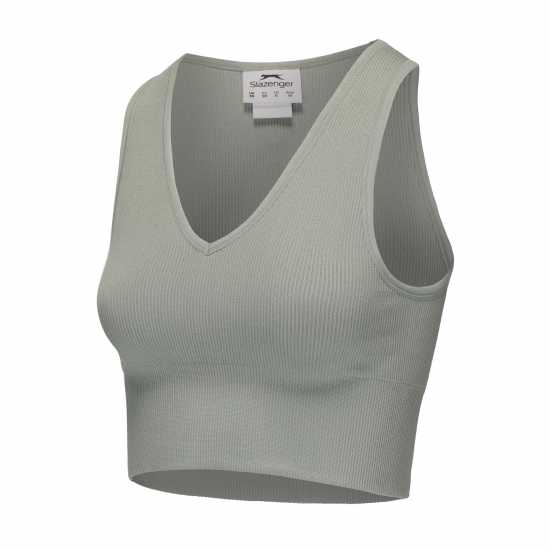 Дамски тениски и фланелки Slazenger 2Pk Croptank Womens Зелено/Захар Slazenger 2Pk Croptank Womens Зелено/Захар Дамски тениски и фланелки