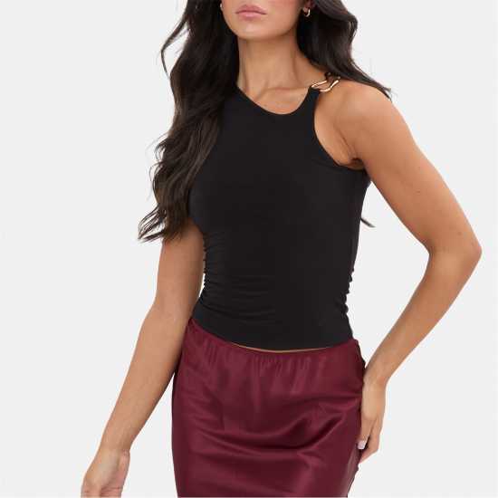 Hardwear Trim Top Black Дамски тениски и фланелки