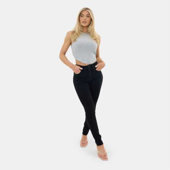 I Saw It First Skinny Jean Black Wash I Saw It First Skinny Jean Black Wash