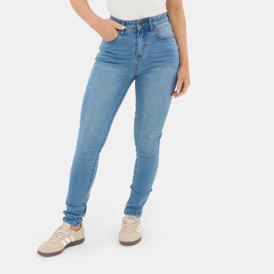 I Saw It First Skinny Jean Mid Wash I Saw It First Skinny Jean Mid Wash