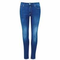 Replay Вталени Дънки Luzien Power Stretch Skinny Jeans Medium Blue 009 