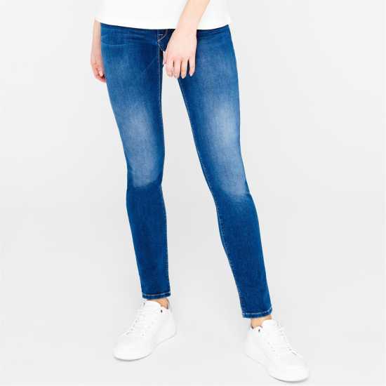 Replay Вталени Дънки Luzien Power Stretch Skinny Jeans Medium Blue 009 
