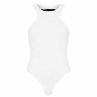 Kangol Bodysuit Womens White Дамско облекло плюс размер
