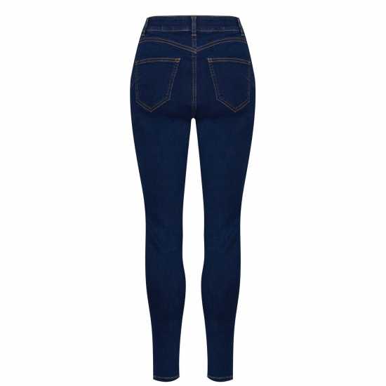 Golddigga Дамски Джегингс Jean Jeggings Ladies Mid Wash 