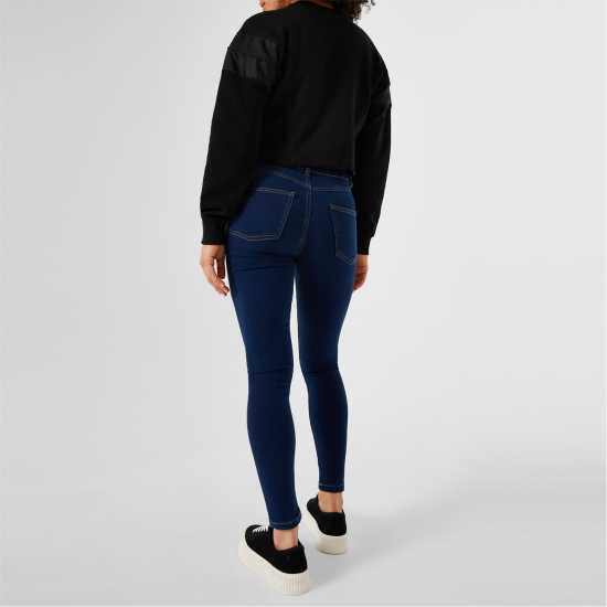 Golddigga Дамски Джегингс Jean Jeggings Ladies Mid Wash 